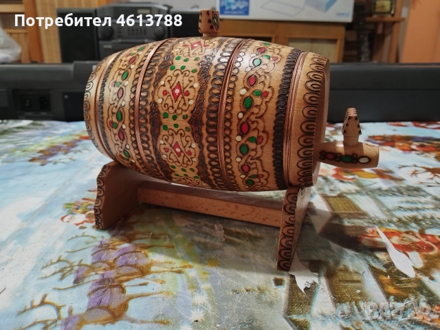 Дървено буренце, снимка 6 - Антикварни и старинни предмети - 52514932