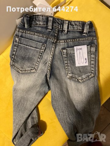 Бебешки дънки р-р 2-3, снимка 2 - Други - 31582376