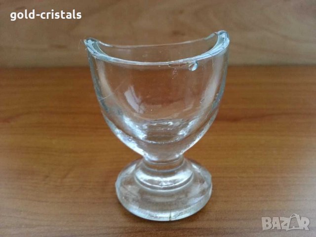 Антикварна медицинска чашка за очи, снимка 1 - Антикварни и старинни предмети - 31273594