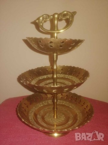 Стара месингова бонбониера. , снимка 5 - Антикварни и старинни предмети - 31463593