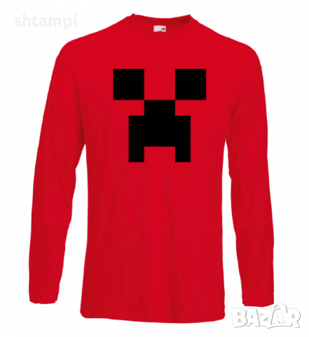 Мъжка тениска Creeper Face 1,майнкрафт Minecraft,Игра,Забавление,подарък,Изненада,Рожден Ден., снимка 15 - Тениски - 36466954