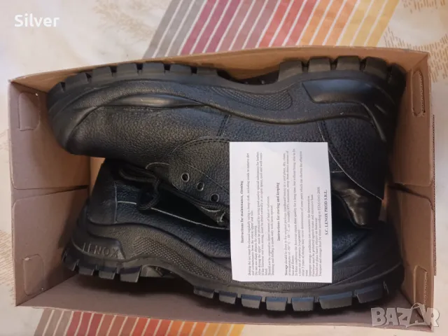 РАБОТНИ МЪЖКИ ОБУВКИ !!! с метално БОМБЕ !!! НОВ !!!, снимка 7 - Мъжки боти - 48173235