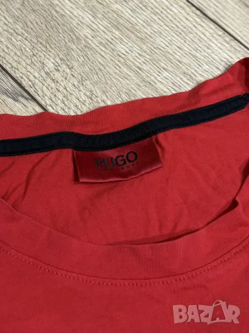 Мъжка тениска Hugo Boss | L размер, снимка 4 - Тениски - 56204609