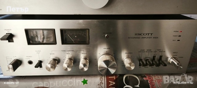 Scott 440a , снимка 2 - Ресийвъри, усилватели, смесителни пултове - 52935613