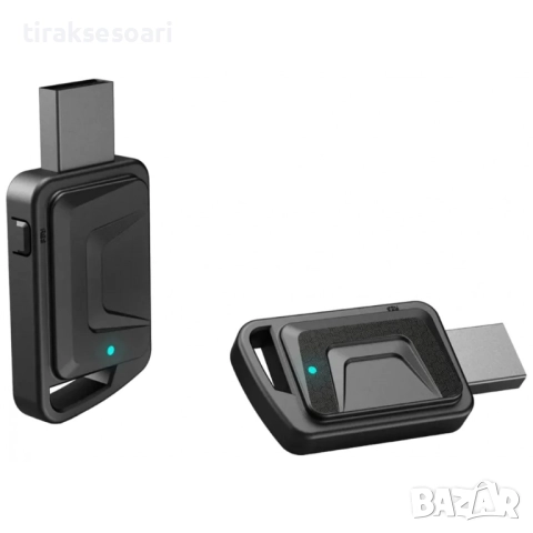 Безжичен Адаптер за CarPlay/Android Auto Dual-Band 2.4G/5.8GHz, Bluetooth 4.2