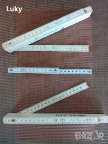 Лот от дюлгерски метри--Германия..Обявената цена е за всичките