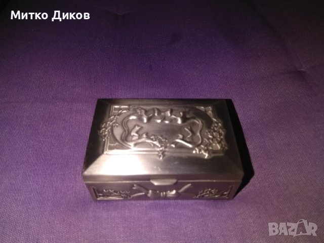 Метална кутия за бижута или друго -красива 80х53х34мм, снимка 10 - Подаръци за жени - 42170093