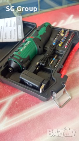 Професионален акумулаторен Li-On винтовет/отверткс PARKSIDE , снимка 7 - Винтоверти - 29231250