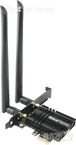 WiFi мрежова карта AX210, 2400 Mbps, Bluetooth 5.3, снимка 7 - Друга електроника - 49409092