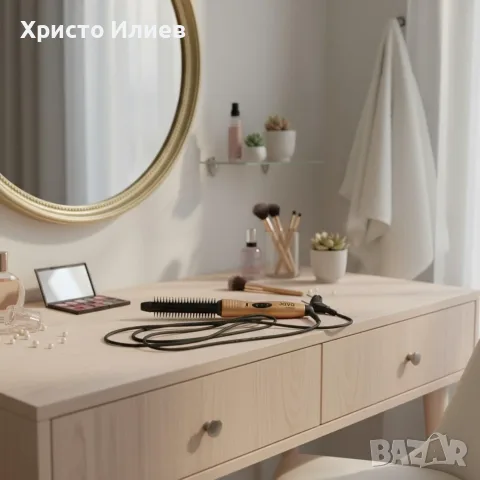 Електрическа четка за къдрене за обем къдрици и вълни, снимка 5 - Маши за коса - 55832876