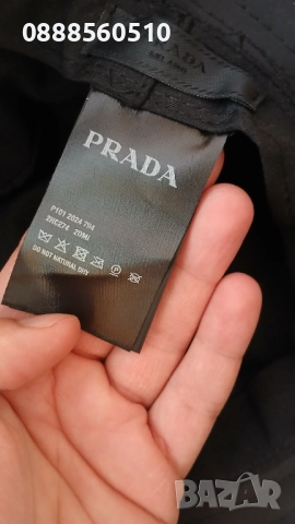 *Сезонно Намаление* Топ Модел Унисекс Шапка Прада Prada Тип идиотка, снимка 3 - Шапки - 52148176