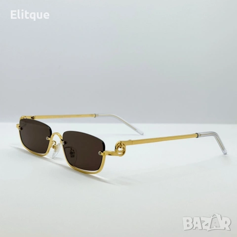 очила с черен обикновен калъф и ув защита Gucci, снимка 3 - Слънчеви и диоптрични очила - 53225120