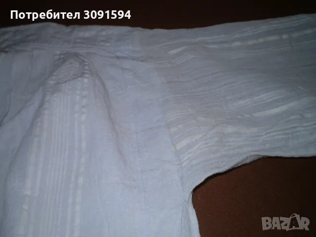 19 век Фолк Арт Женска  Памучна Кенарена Риза, снимка 5 - Други ценни предмети - 48906898