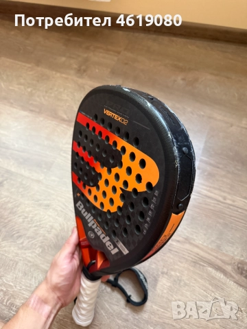 Падел Ракета Bullpadel Vertex 02 2020, снимка 5 - Тенис - 52355077