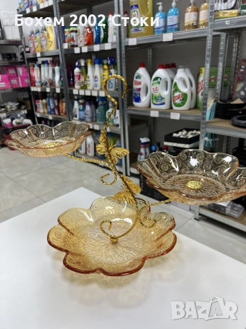 Плато на три етажа

, снимка 2 - Аксесоари за кухня - 54843610