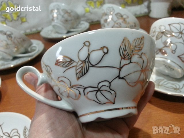 Стар български порцелан чаши за чай , снимка 7 - Антикварни и старинни предмети - 44343927