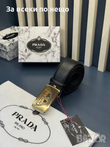 Prada Колан Естествена Кожа Прада - Налични Различни Цветове Код D2313, снимка 3 - Колани - 49592175