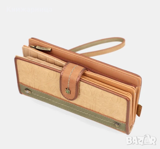 Голям портфейл Amazonia Buterfly , снимка 7 - Портфейли, портмонета - 52940324