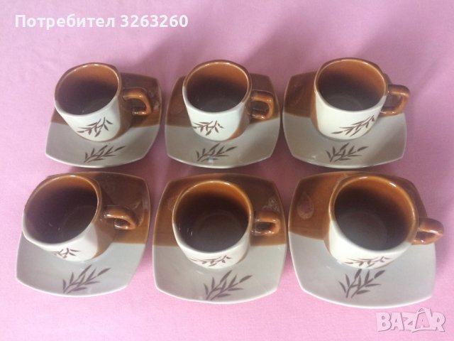 Ретро порцеланови чаши за късо кафе , снимка 5 - Чаши - 40294308