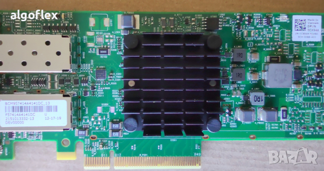 LAN Адаптер Dell CX94X BCM57414 25Gb/10Gb SFP28 / SFP+ Ethernet DP PCIe 3.0 x8, снимка 3 - Мрежови адаптери - 36554113