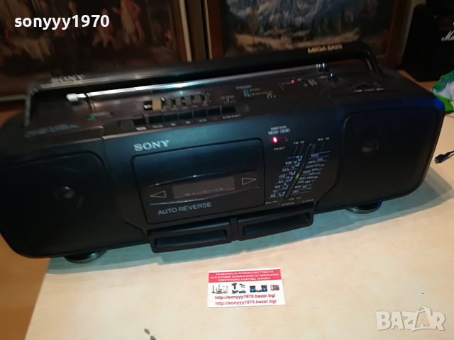 SONY CFS-D30L MEGA BASS & REVERSE 1004222127, снимка 17 - Радиокасетофони, транзистори - 36411852