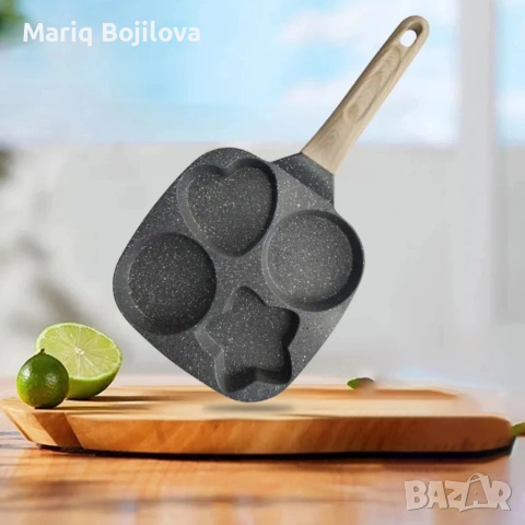 Тигани за яйца, палачинки, кюфтенца, газова индукция, снимка 3 - Съдове за готвене - 53217659