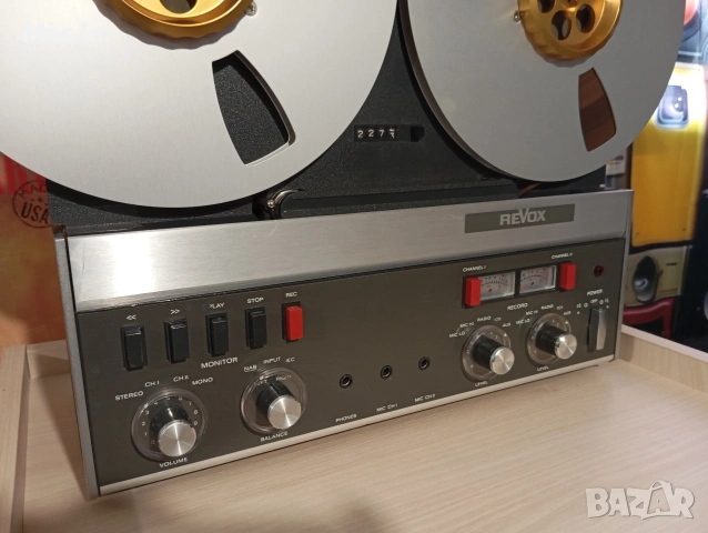 Ролков магнетофон Revox A-77, снимка 4 - Декове - 54069001