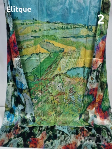 Дамски шал АРТ дизайни 180x90 см, снимка 2 - Шалове - 52895213