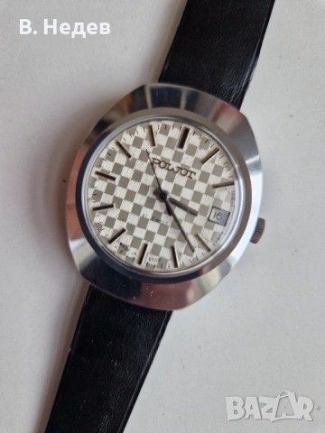 POLJOT кал. 2614, 17 рубинови камъка, ръчно навиване СССР. НОВ!, снимка 3 - Мъжки - 54234352