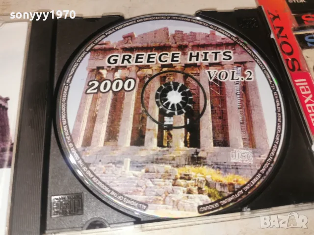 GREECE HITS 2000 CD VOL.2 1410262014H2E8R, снимка 2 - CD дискове - 56508669