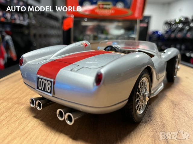 BBURAGO метална колекционерски модел FERARRI 250 TESTAROSSA 1:18, снимка 5 - Колекции - 52795146