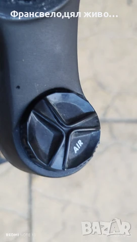 27.5 цола въздушна заключваща вилка за велосипед колело , снимка 2 - Части за велосипеди - 50930738