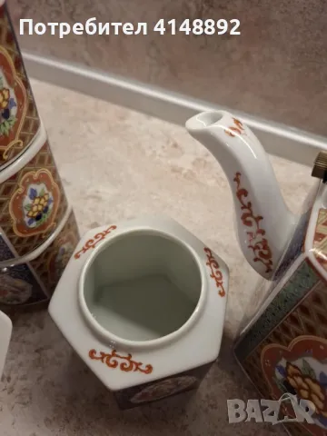Японски фин порцелан сервиз за чай, снимка 5 - Сервизи - 48085725