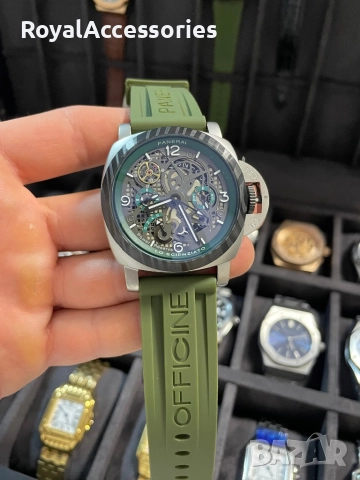 Мъжки автоматичен часовник Panerai, снимка 8 - Мъжки - 51924641