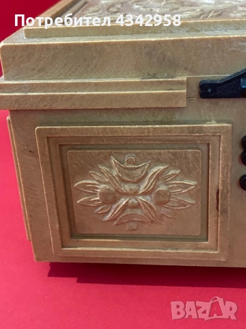 SMER. Винтидж . Пластмасов сандък - касичка.1970-1990г., снимка 3 - Антикварни и старинни предмети - 52902622