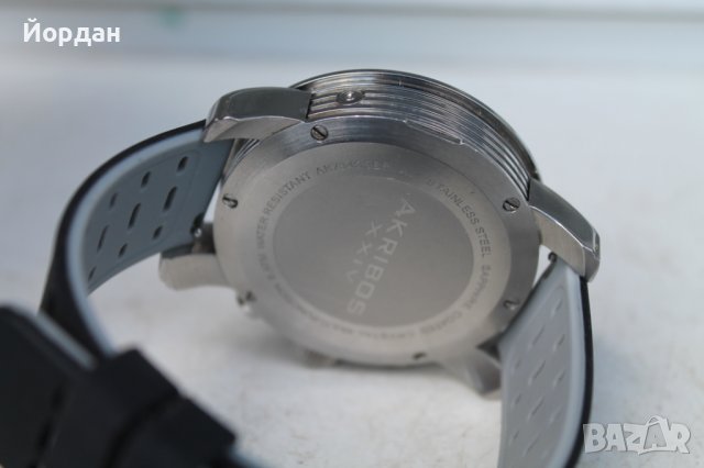Часовник хронограф AKRIBOS XXIV, снимка 3 - Мъжки - 36819362