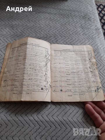 Стара книжка Кредиторни текущи сметки, снимка 4 - Други ценни предмети - 44430064