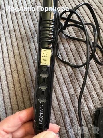 Маша за коса тип шиш Carmen C81039, снимка 2 - Маши за коса - 54325990