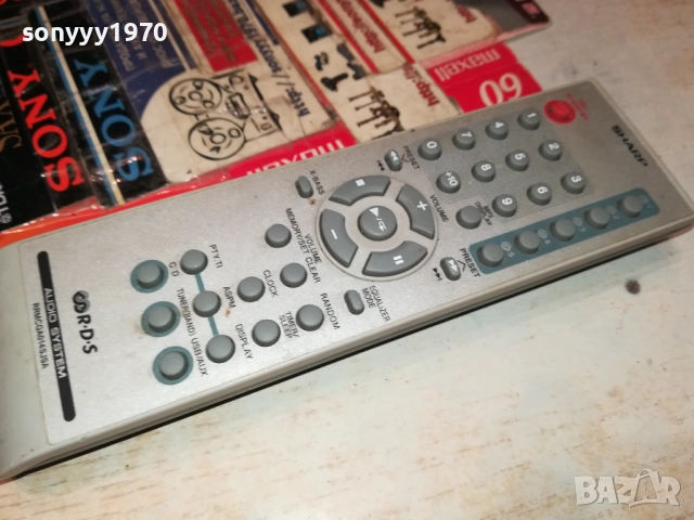 SHARP RRMCGA014SJSA AUDIO REMOTE-ВНОС SWISS 3011251637, снимка 17 - Други - 52593697
