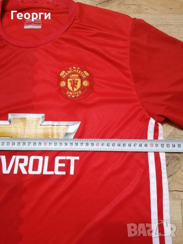 Мъжка футболна тениска Manchester POGBA Размер L, снимка 3 - Тениски - 37368026