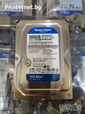Нови WD Blue 500GB 3.5" SATA HDD 7200 RPM – WD5000AZLX