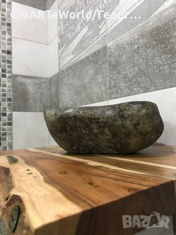 Мивка от естествен камък Нова ОТЛИЧНА, снимка 4 - Мивки - 36682225