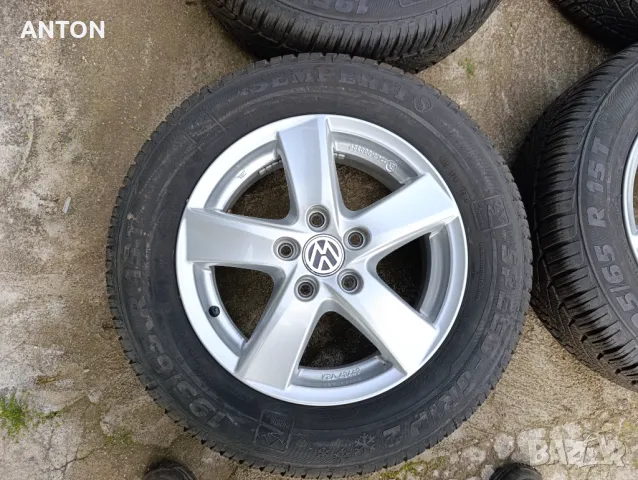 Джанти с гуми за Голф 7 15 цола, снимка 2 - Гуми и джанти - 49908977