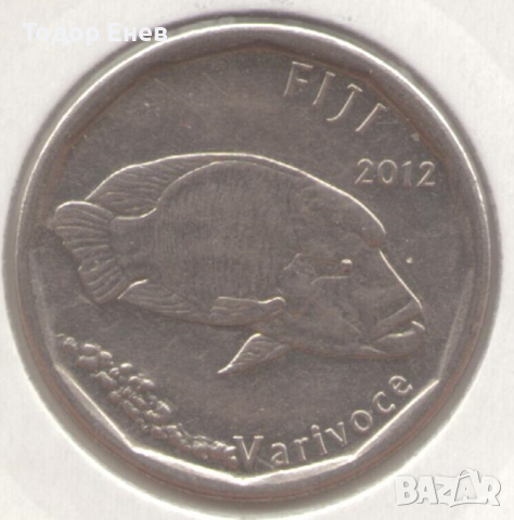 Fiji-50 Cents-2012-KM# 335-Varivoce, снимка 1