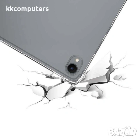 Прозрачен TPU калъф със скрийн протектор от закалено стъкло за Samsung Galaxy Tab S11, снимка 3 - Калъфи, кейсове - 54267340