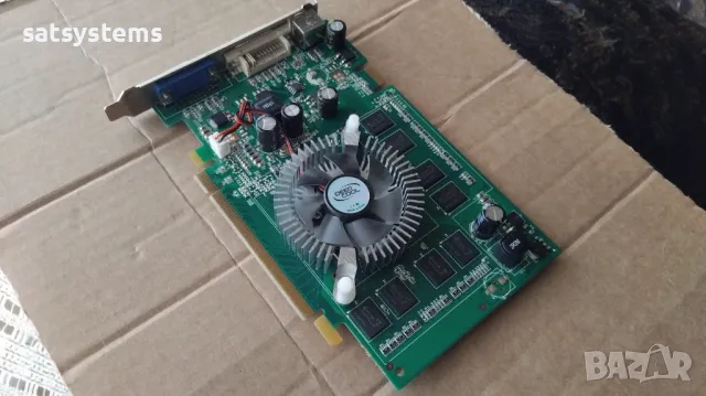 Видео карта NVidia GeForce Point of View 7600 GS 256MB GDDR2 128bit PCI-E, снимка 4 - Видеокарти - 49919644