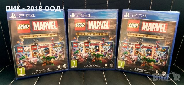 Игра LEGO MARVEL COLLECTION за PS4