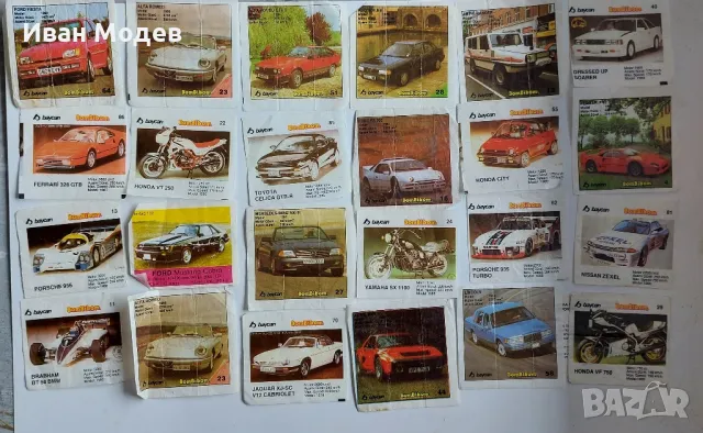 Продавам картинки на BomBibom от 1 до 150 номер, снимка 3 - Колекции - 47555217