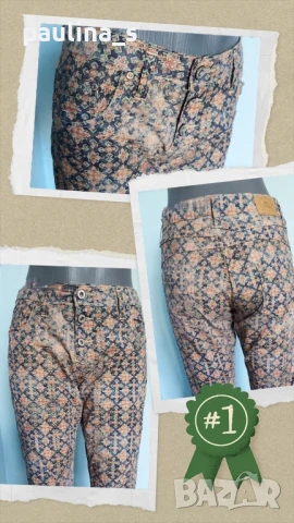 Два чифта еластични дънкови панталони "Pull & Bear" "Please" jeans , снимка 15 - Панталони - 44921414