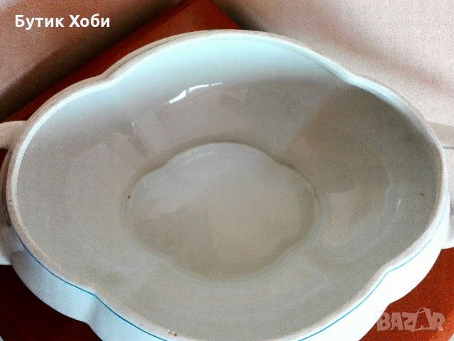 Супник стар български порцелан, снимка 6 - Антикварни и старинни предмети - 33727922